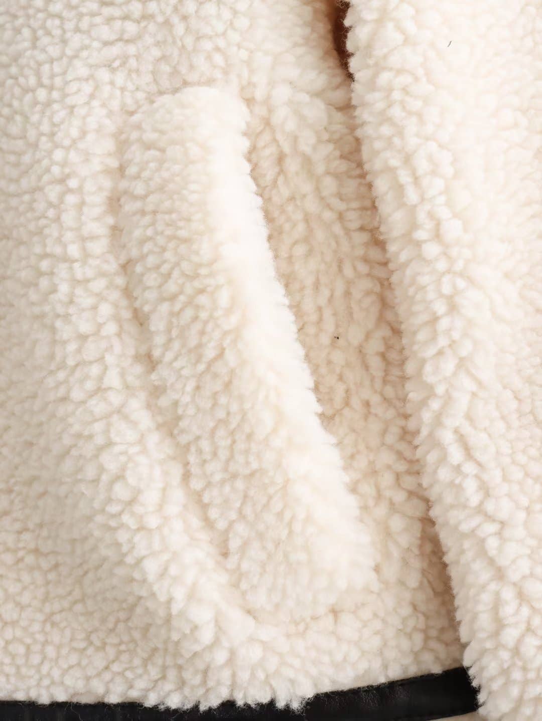 Faux fur coat sherpa jacket