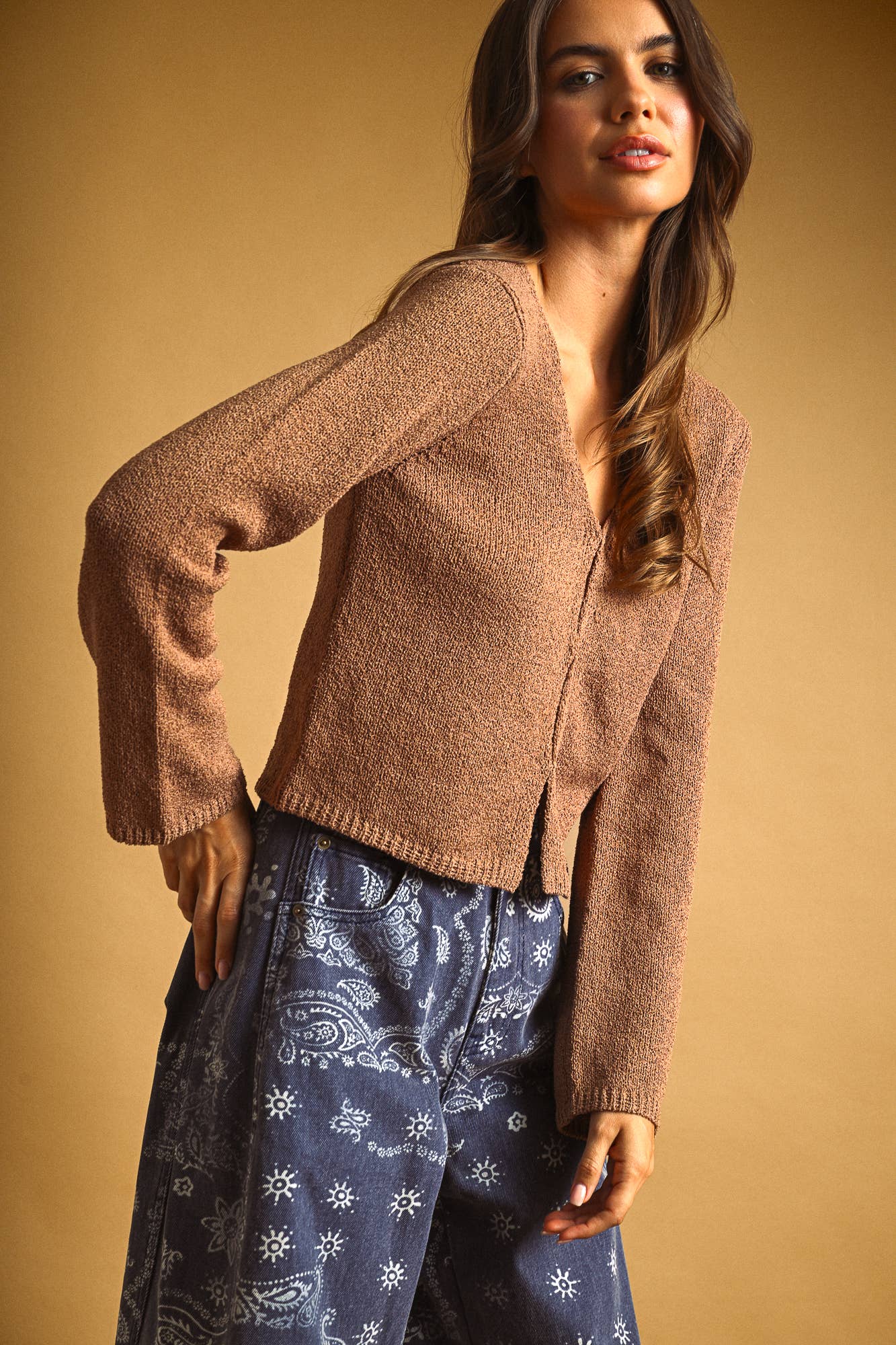 Mercer LIGHT WEIGHT KNIT CARDIGAN