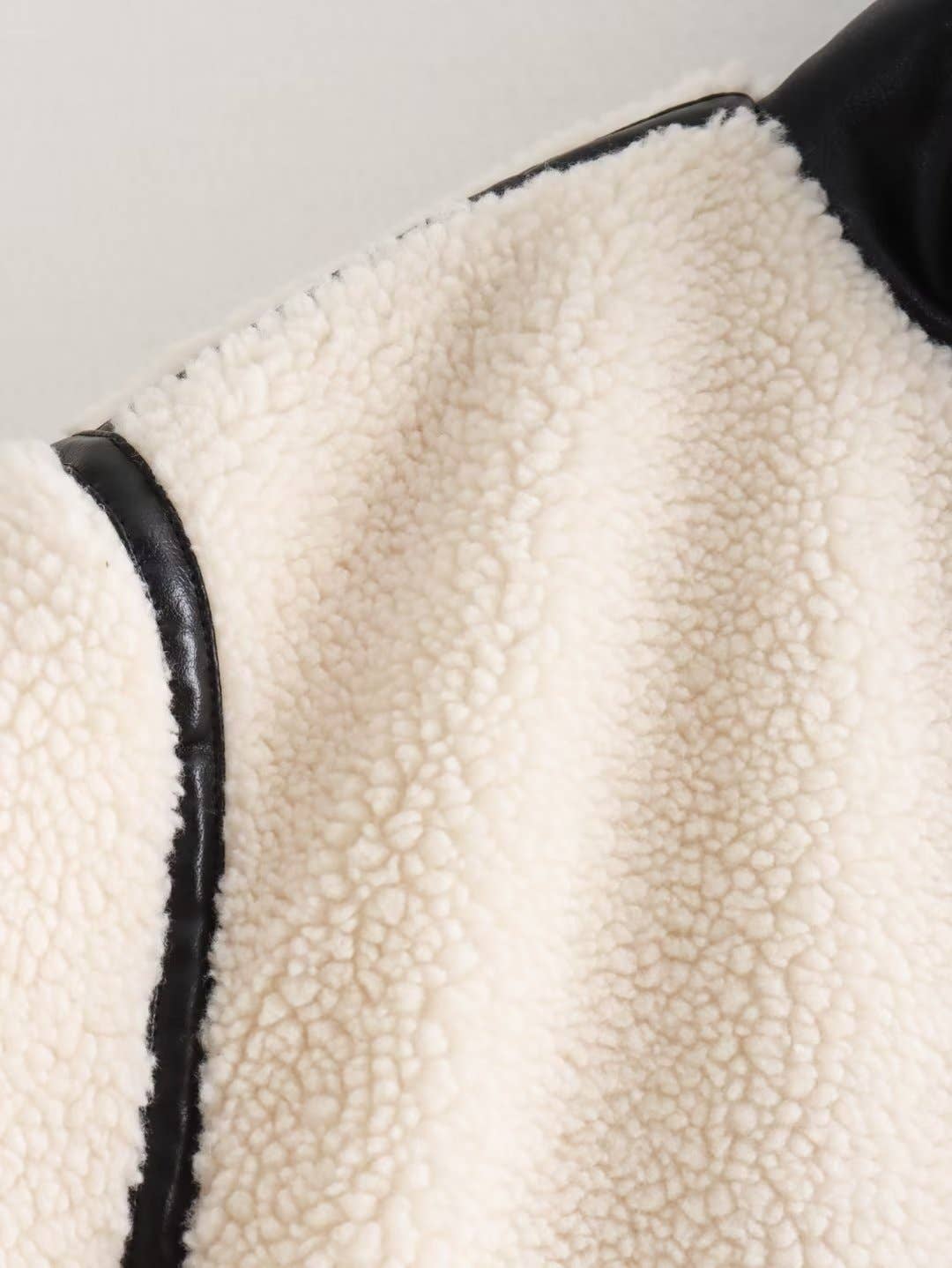 Faux fur coat sherpa jacket