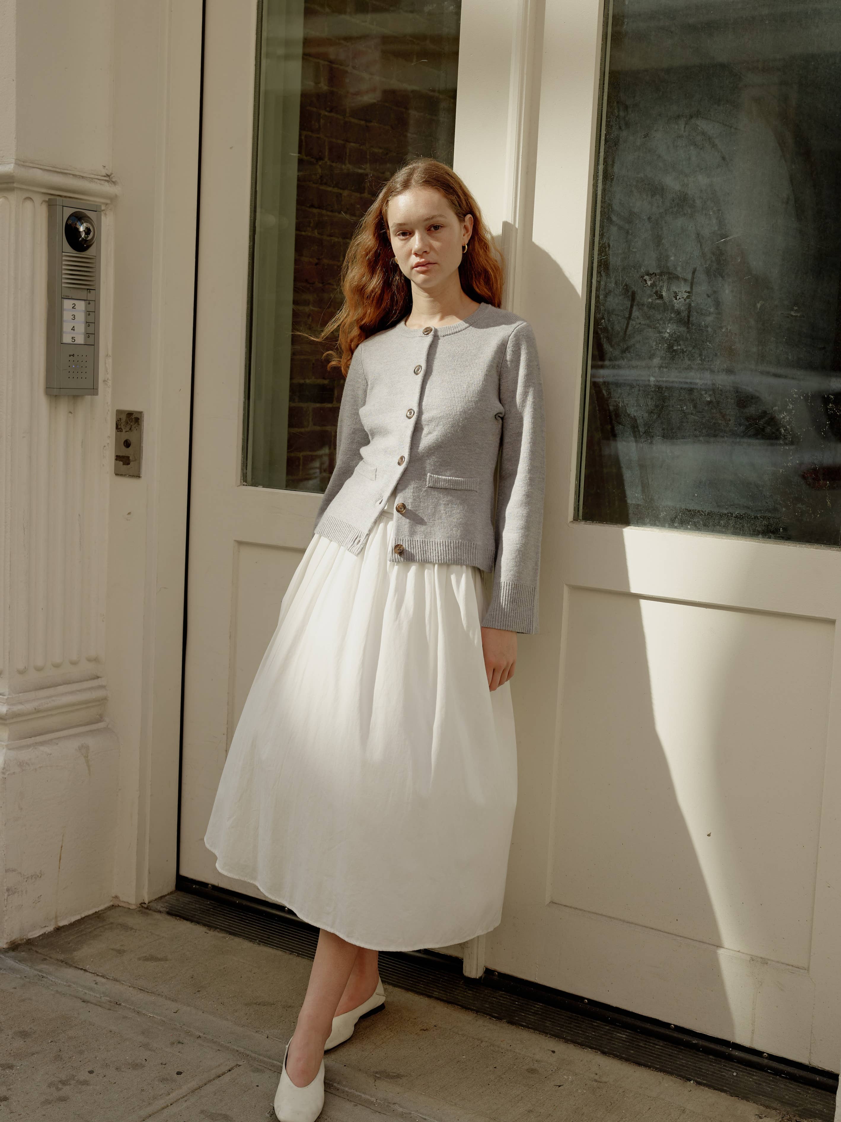 Tyler Bell Sleeve Buttoned Cardigan