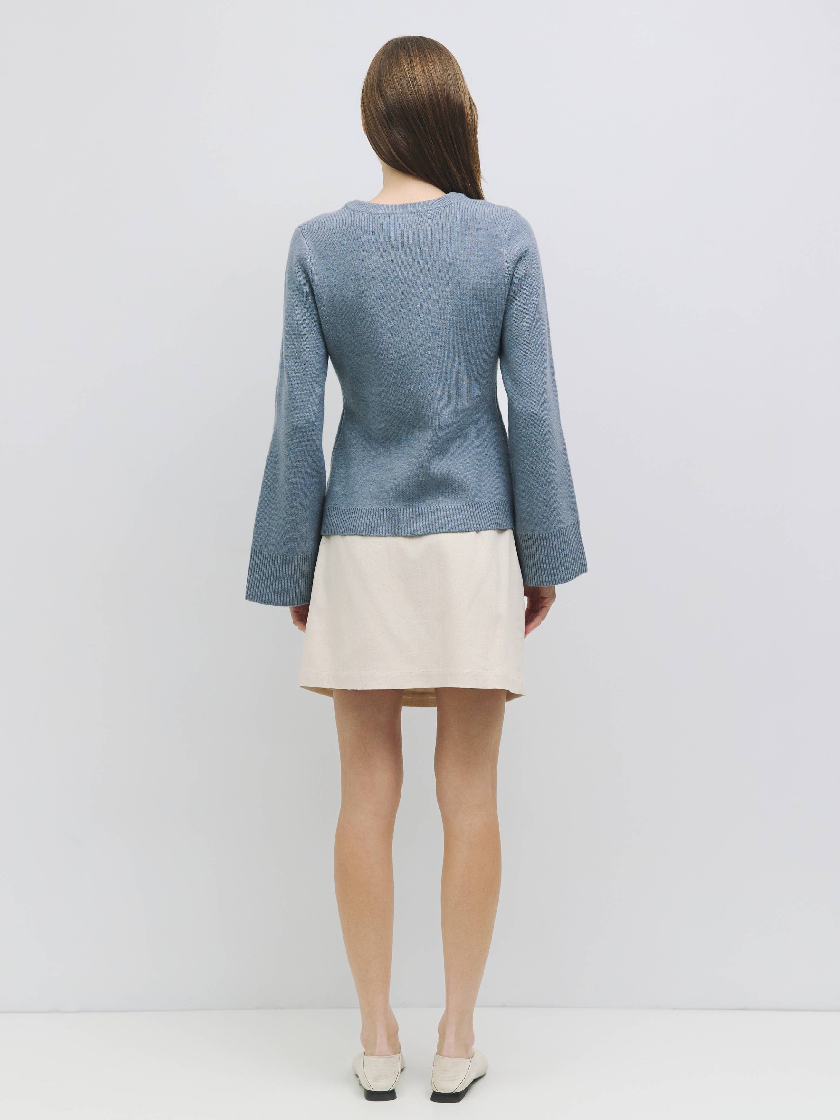 Tyler Bell Sleeve Buttoned Cardigan