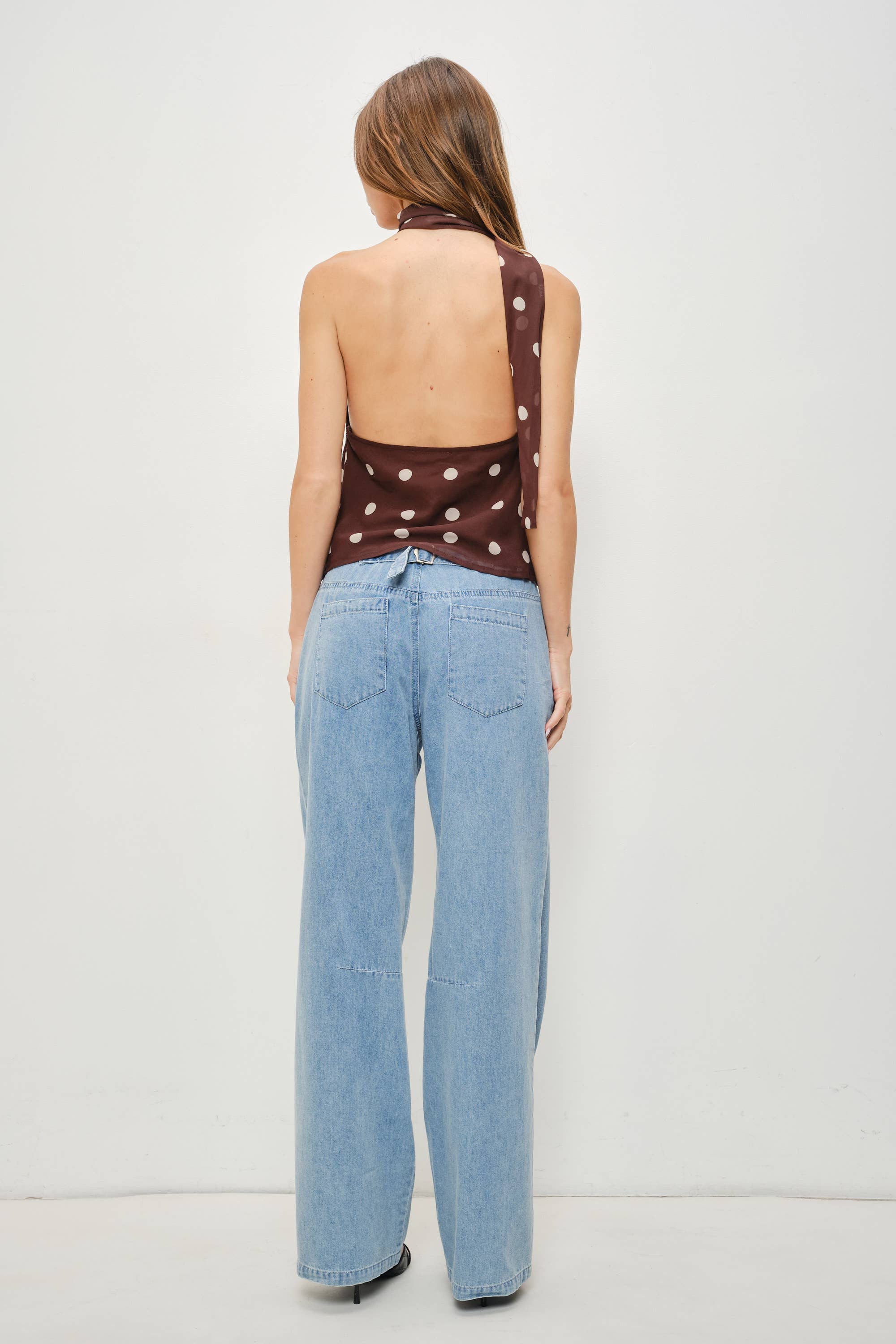 KALEA COWL NECK TOP