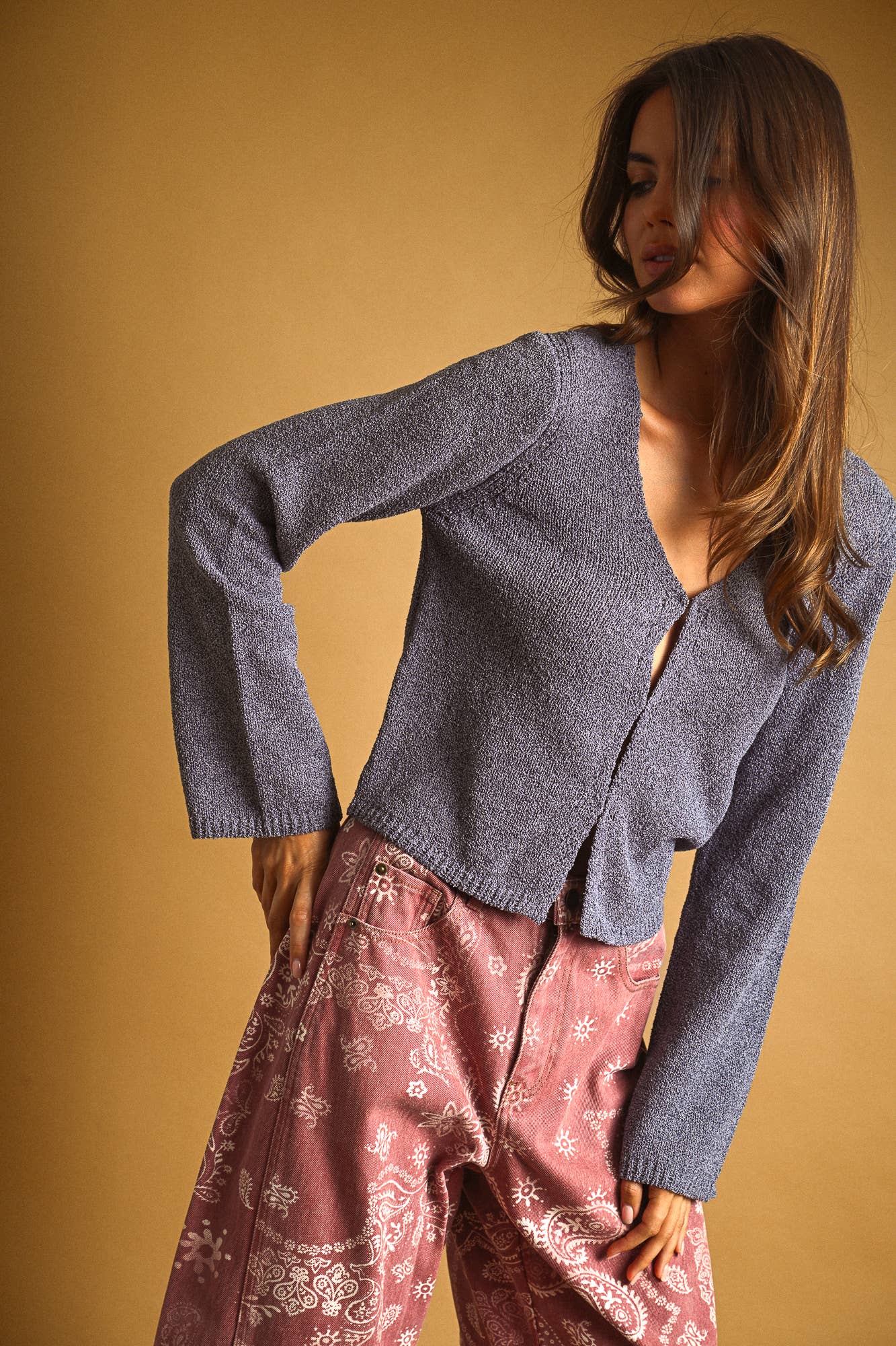 Mercer LIGHT WEIGHT KNIT CARDIGAN