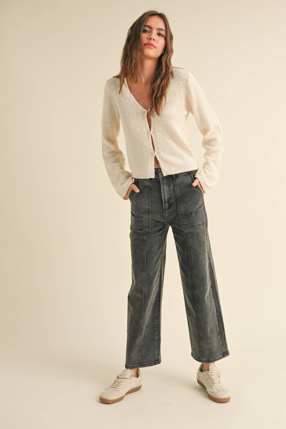 Mercer LIGHT WEIGHT KNIT CARDIGAN