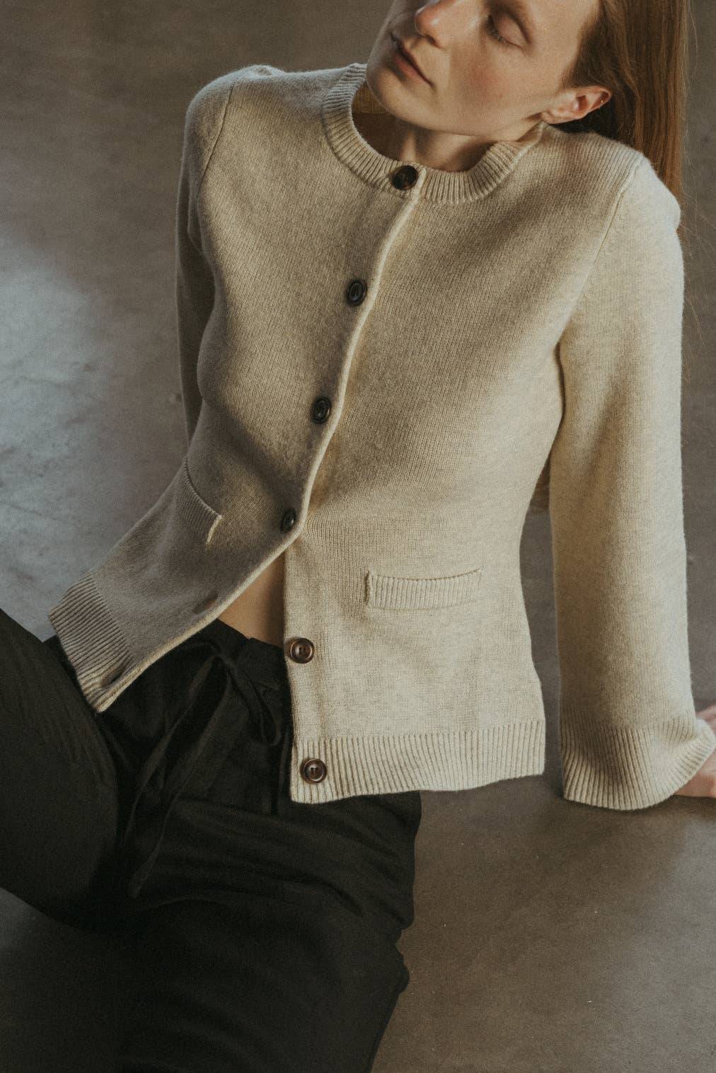 Tyler Bell Sleeve Buttoned Cardigan