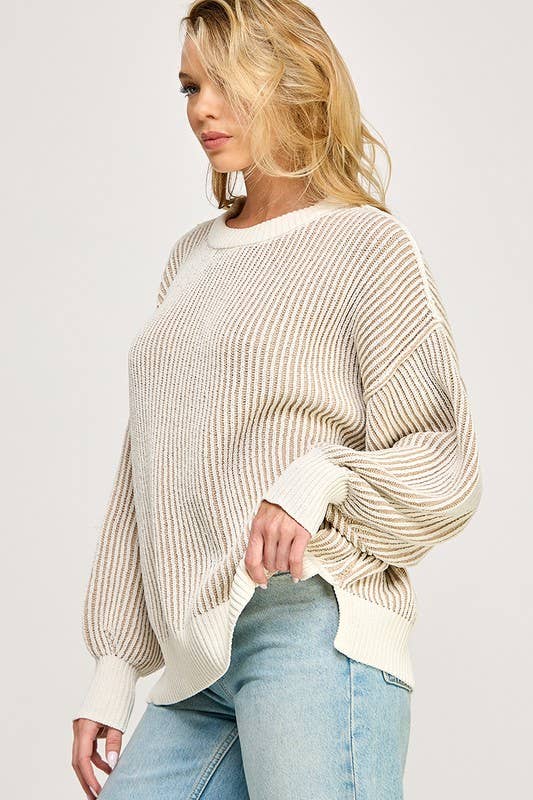 Wrenley Super Soft Strip Sweater