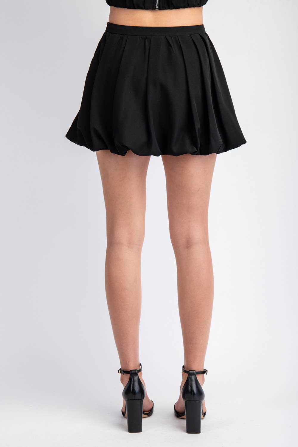 Maven BALLOON WOVEN MINI SKIRT